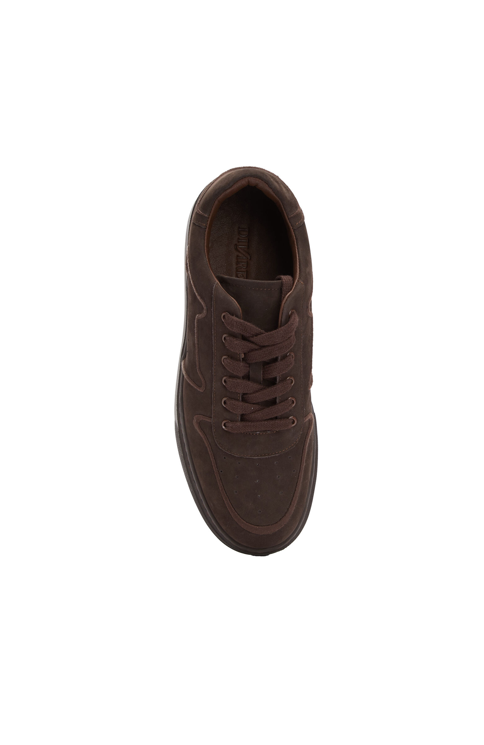 Kahverengi Erkek Nubuk Sneaker