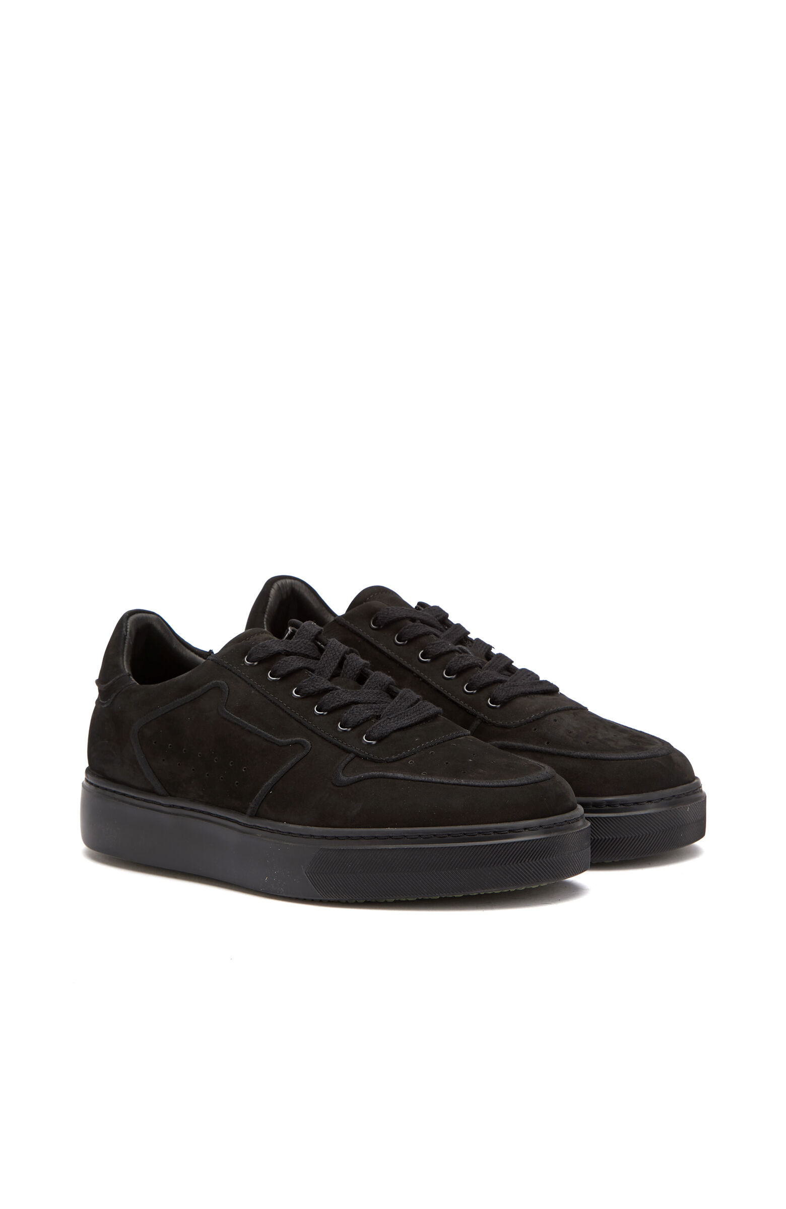 Kahverengi Erkek Nubuk Sneaker