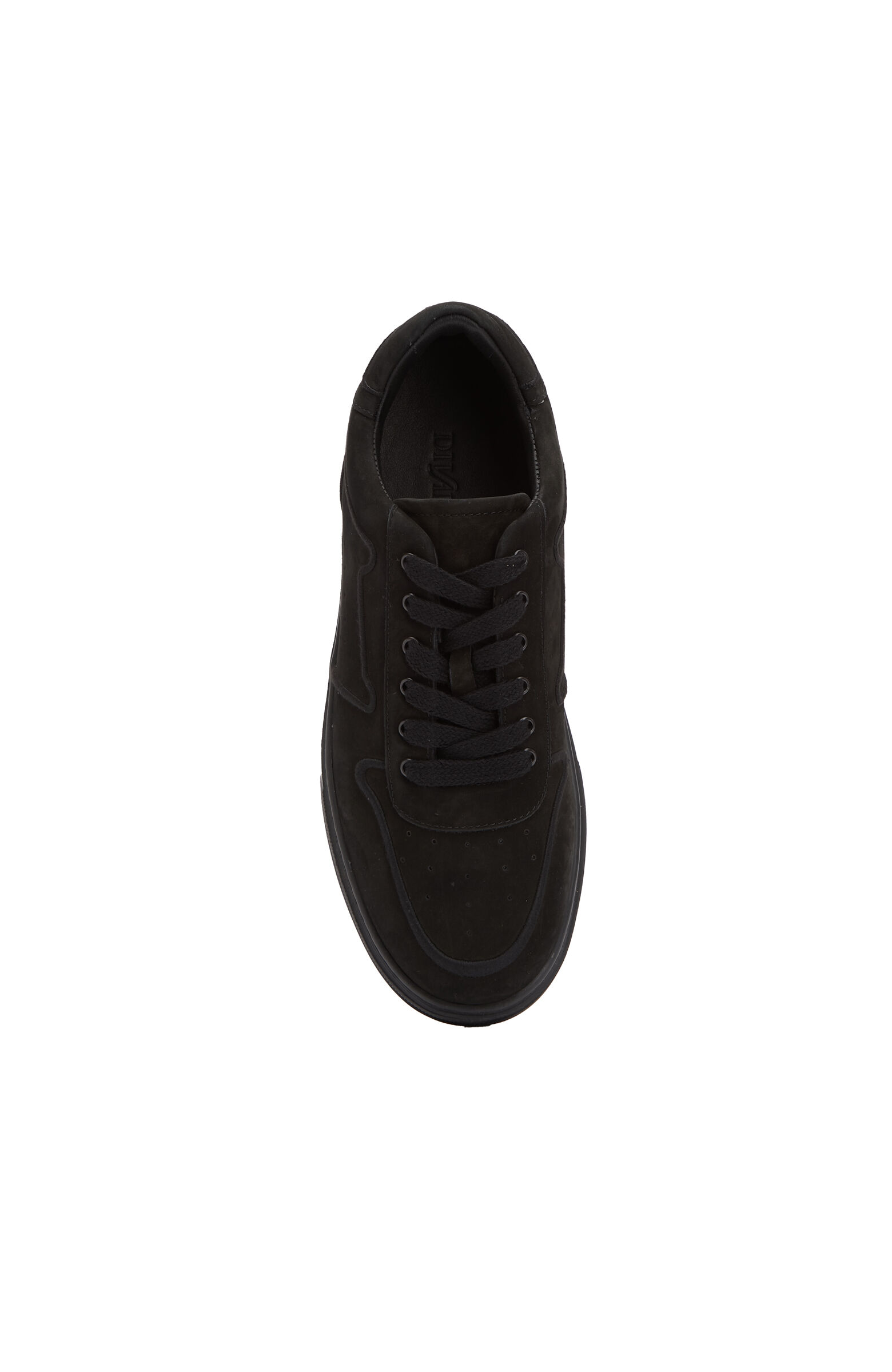 Siyah Erkek Nubuk Deri Sneaker
