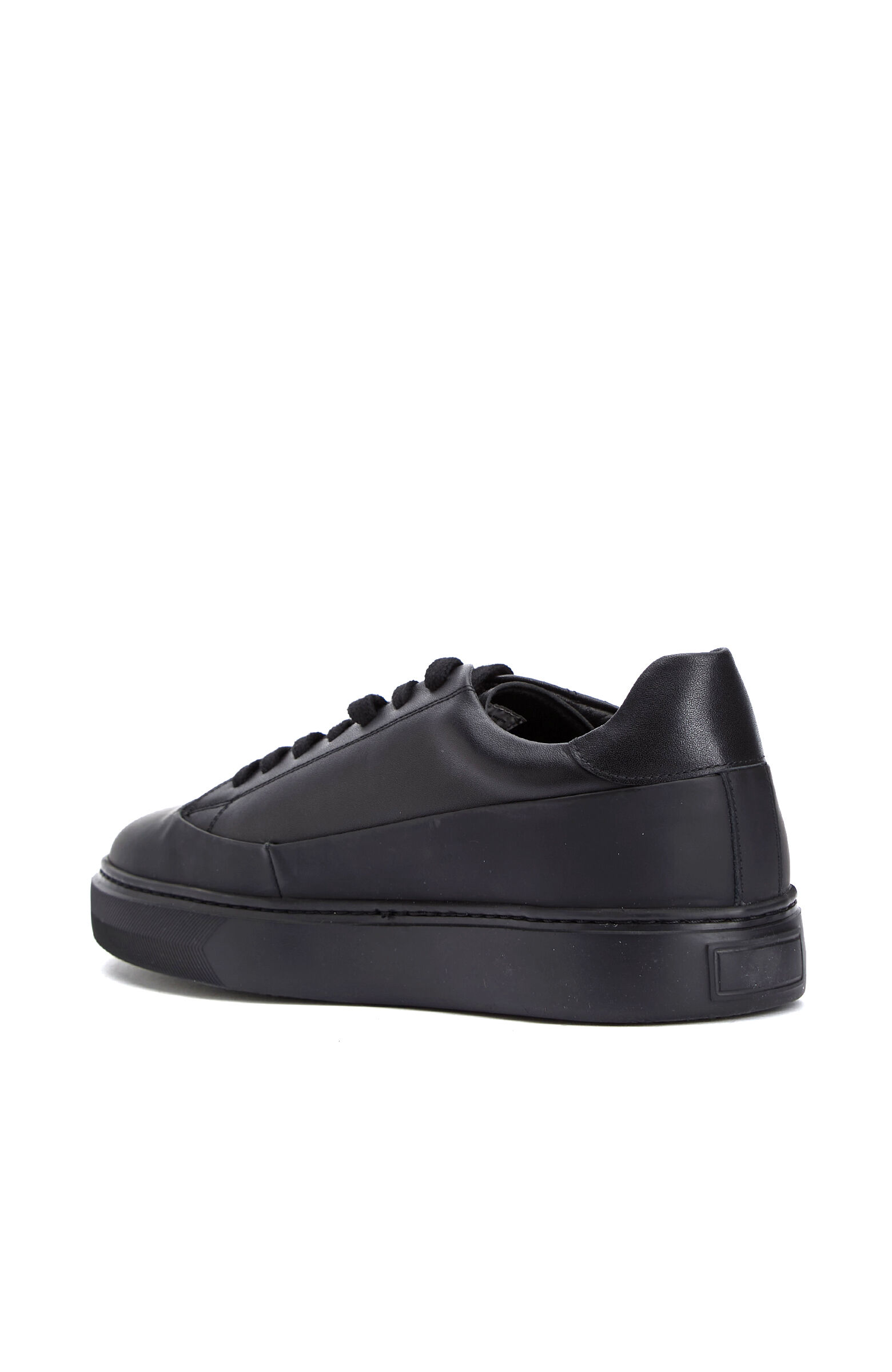 Siyah Erkek Deri Sneaker