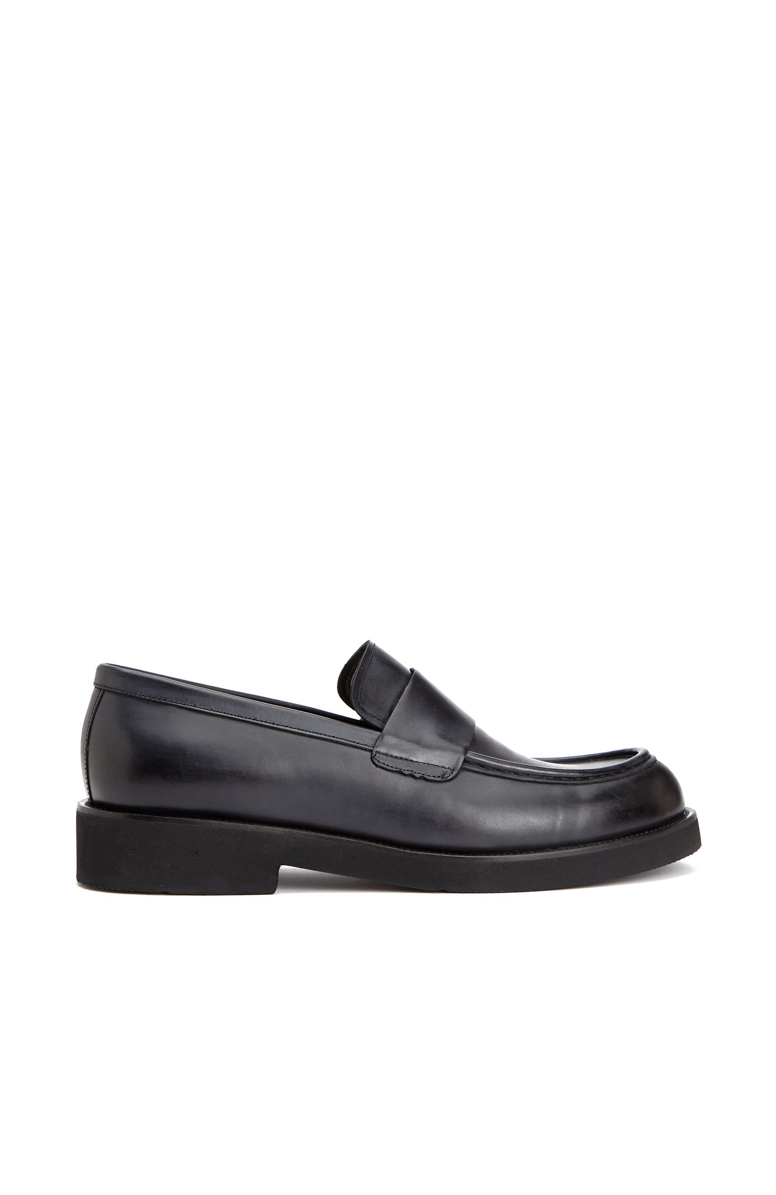 Lacivert Erkek Deri Loafer