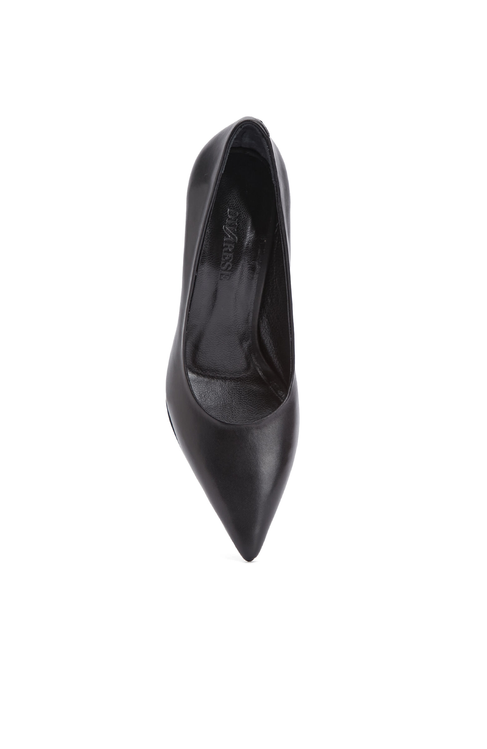 Siyah Deri Stiletto