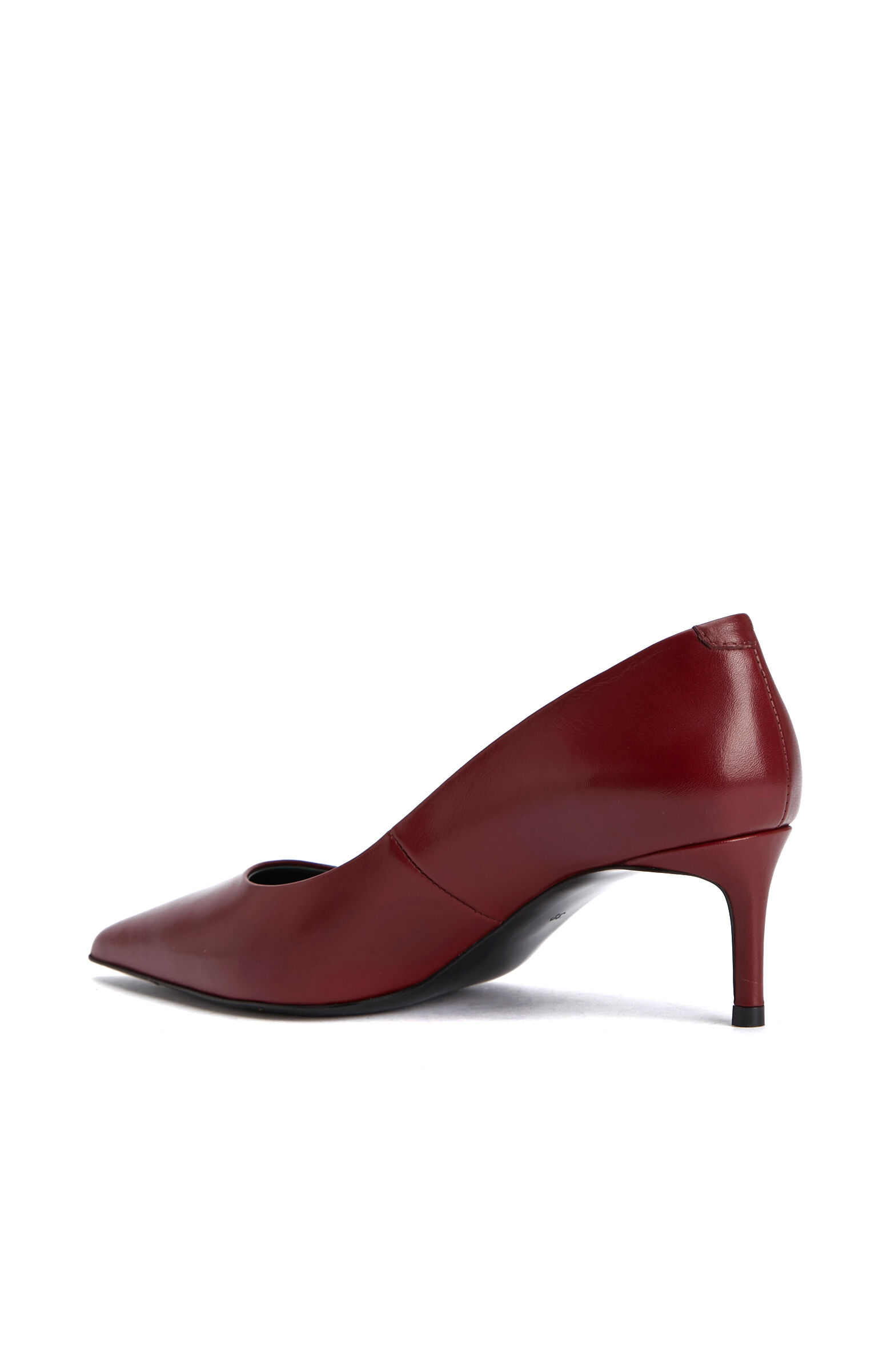 Kırmızı Deri Stiletto