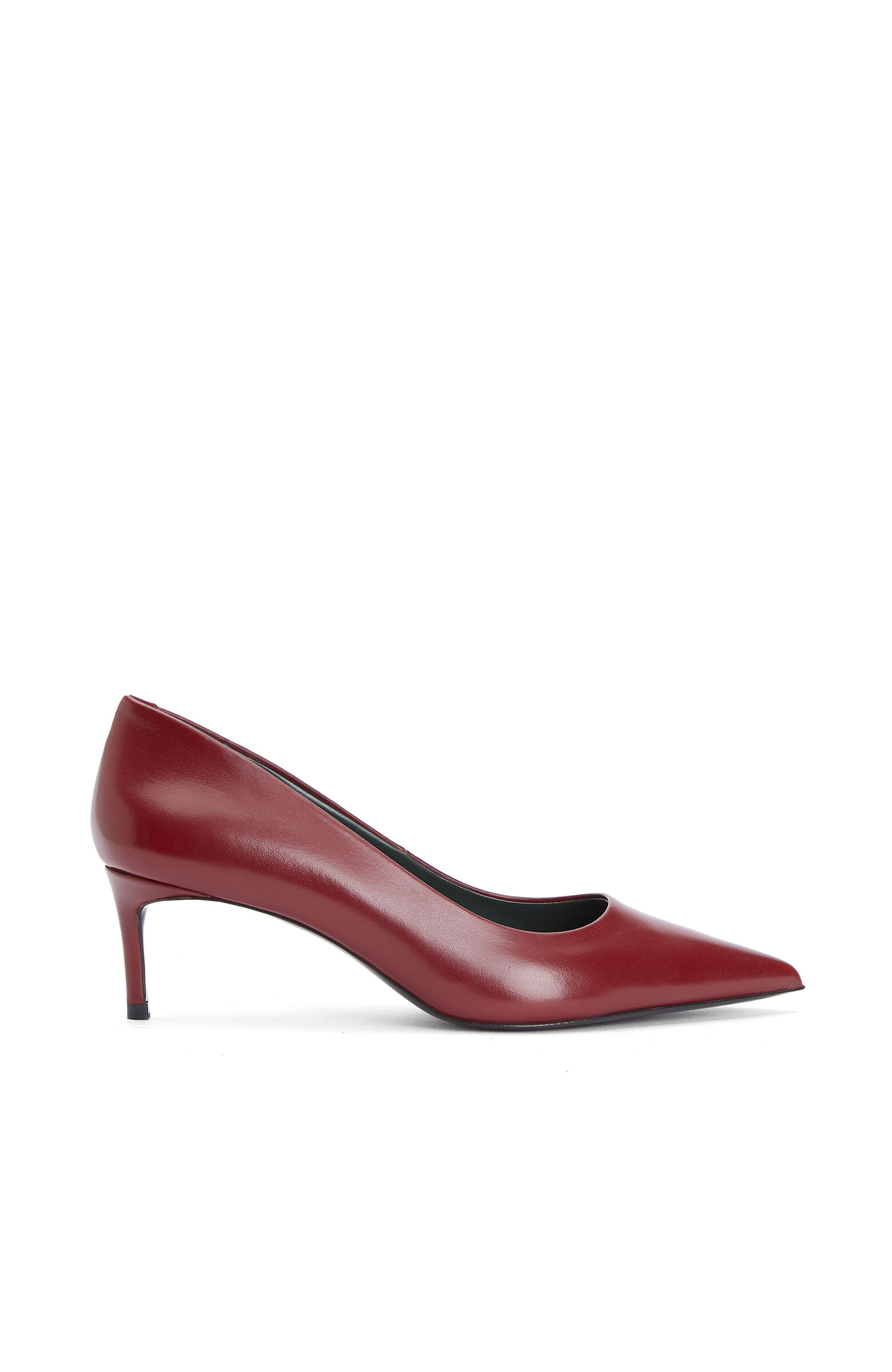 Red Leather Stiletto