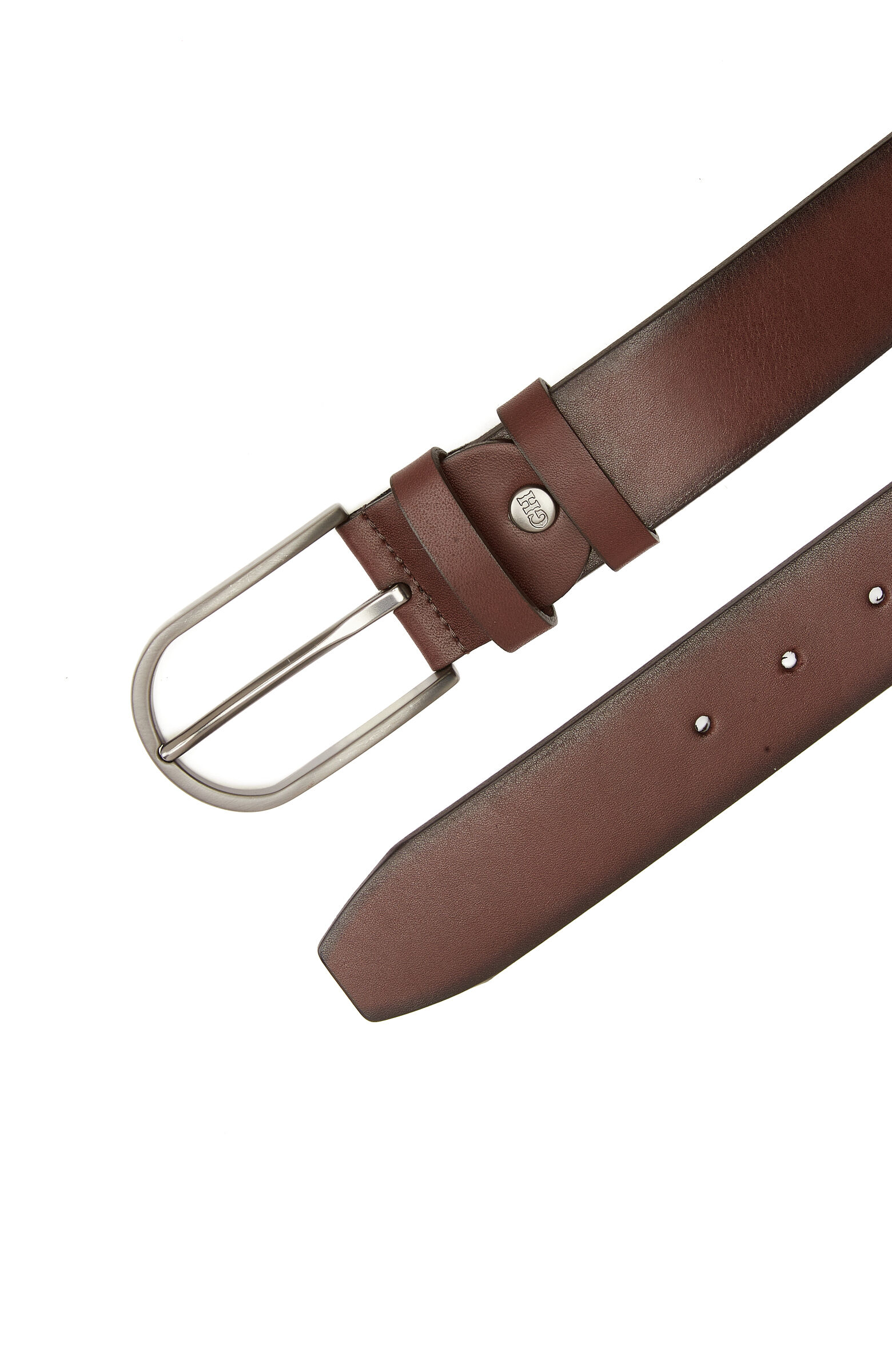 Brown Men's Leather Belt