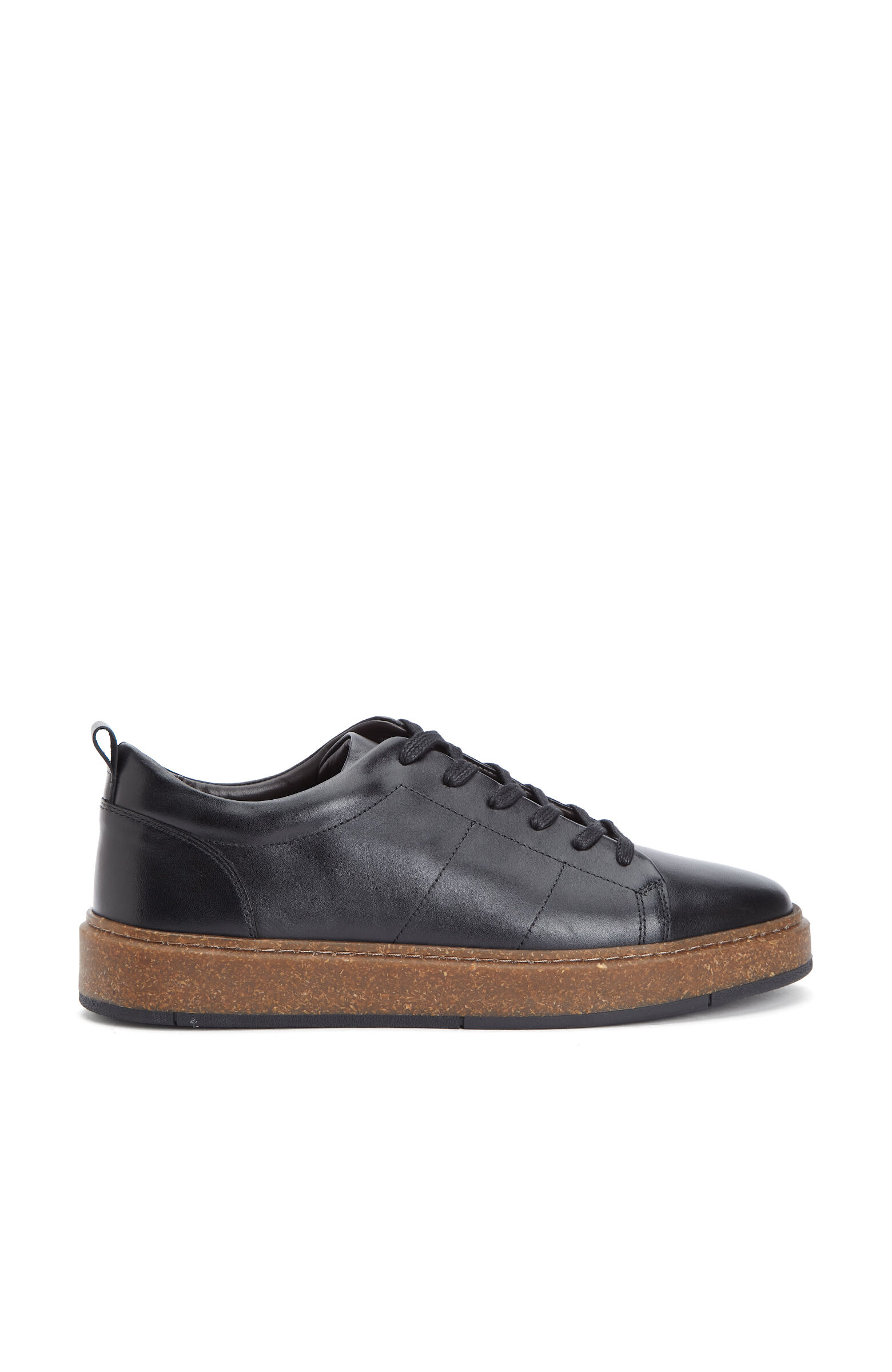 Siyah Erkek Deri Sneaker