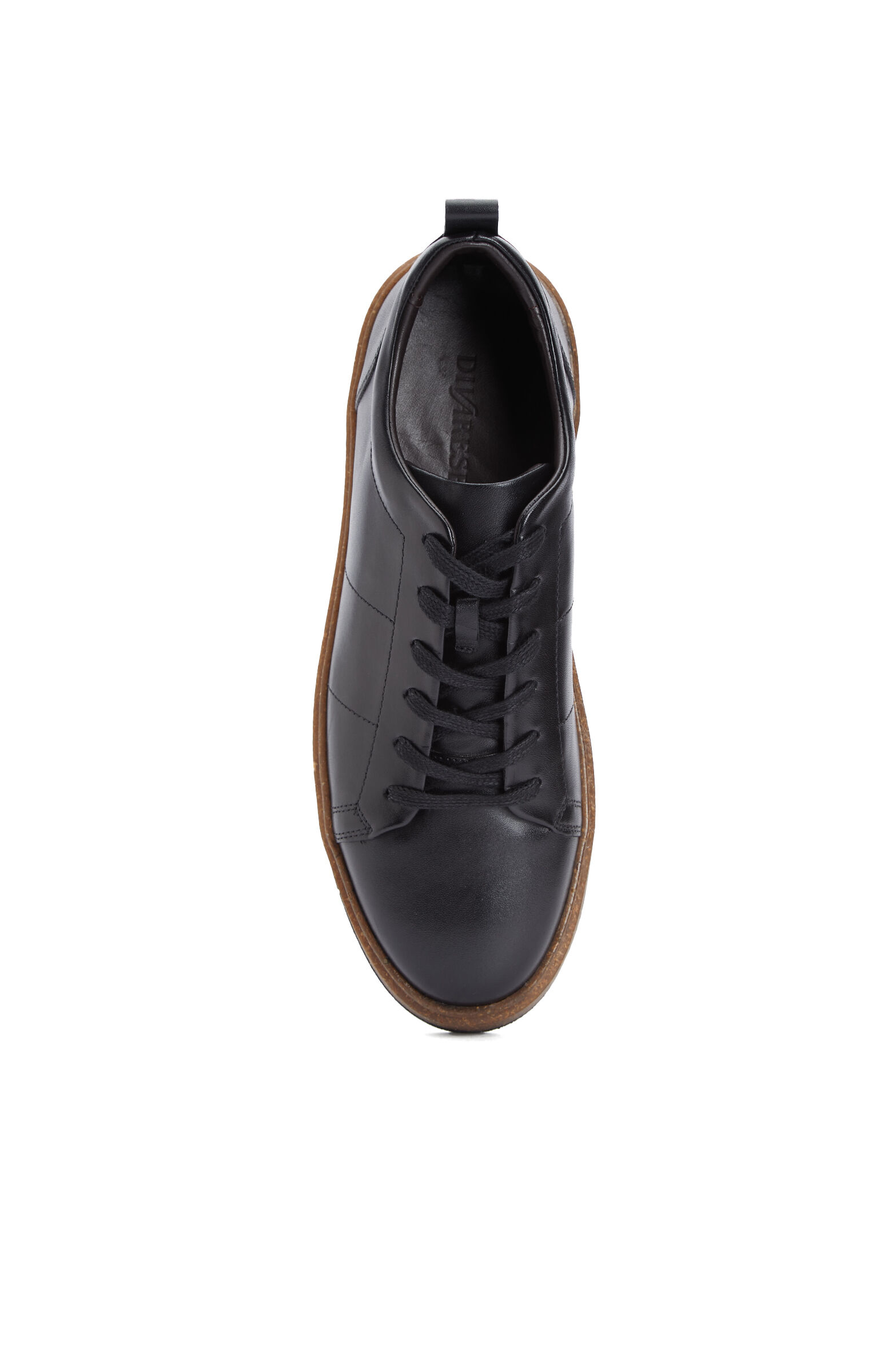 Siyah Erkek Deri Sneaker
