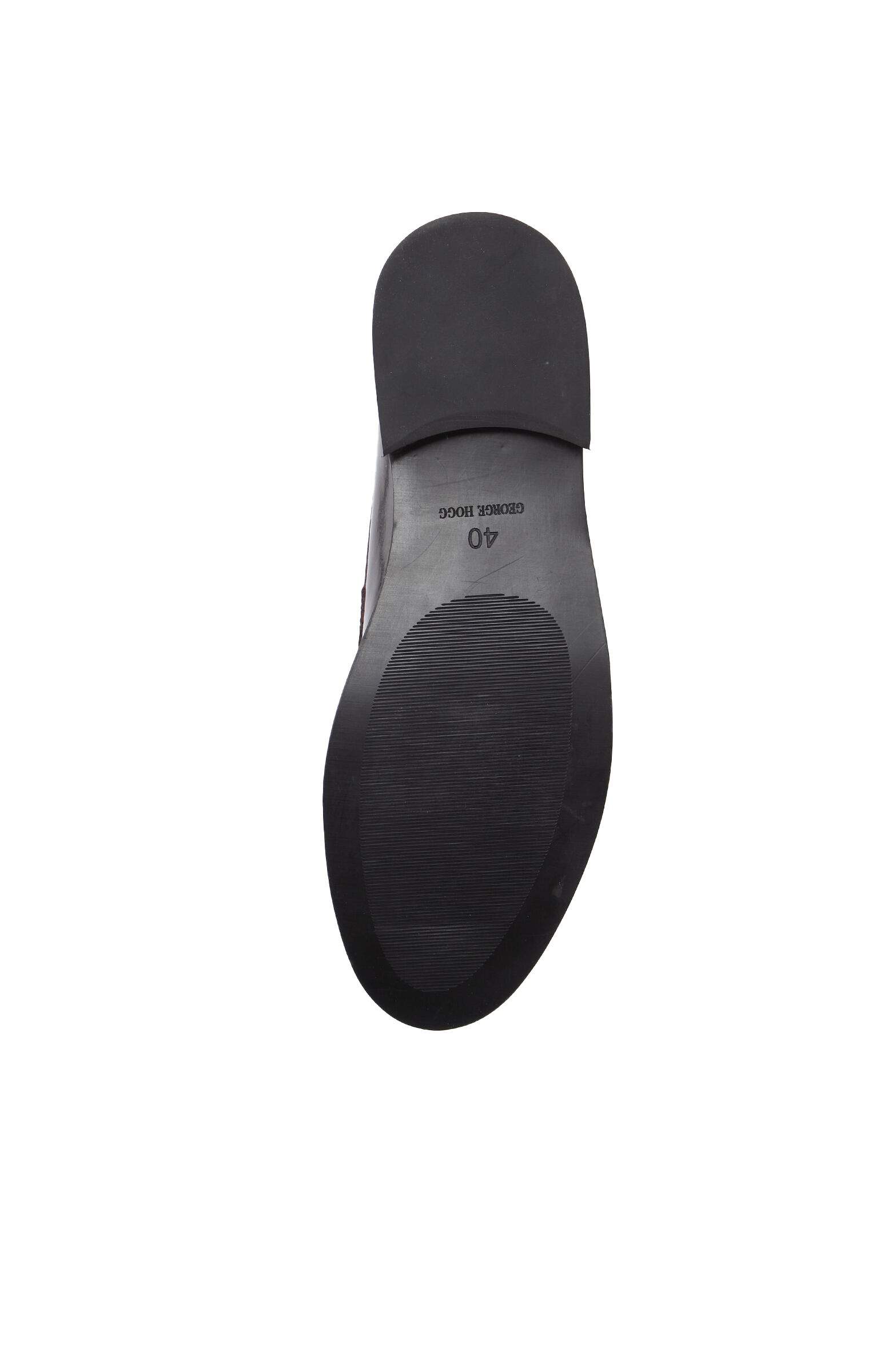 Bordo Toka Detaylı Kadın Deri Loafer